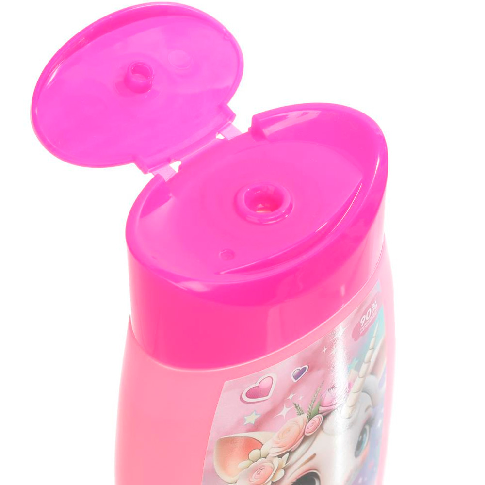 Гель-пена для ванн единорог 2в1 с экс оливы и лаванды ягод МИКС 250мл 389694