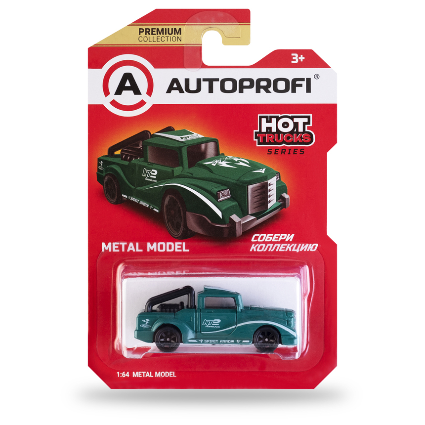 Машина метал. 1:64 серия HOT TRUCKS тиффани