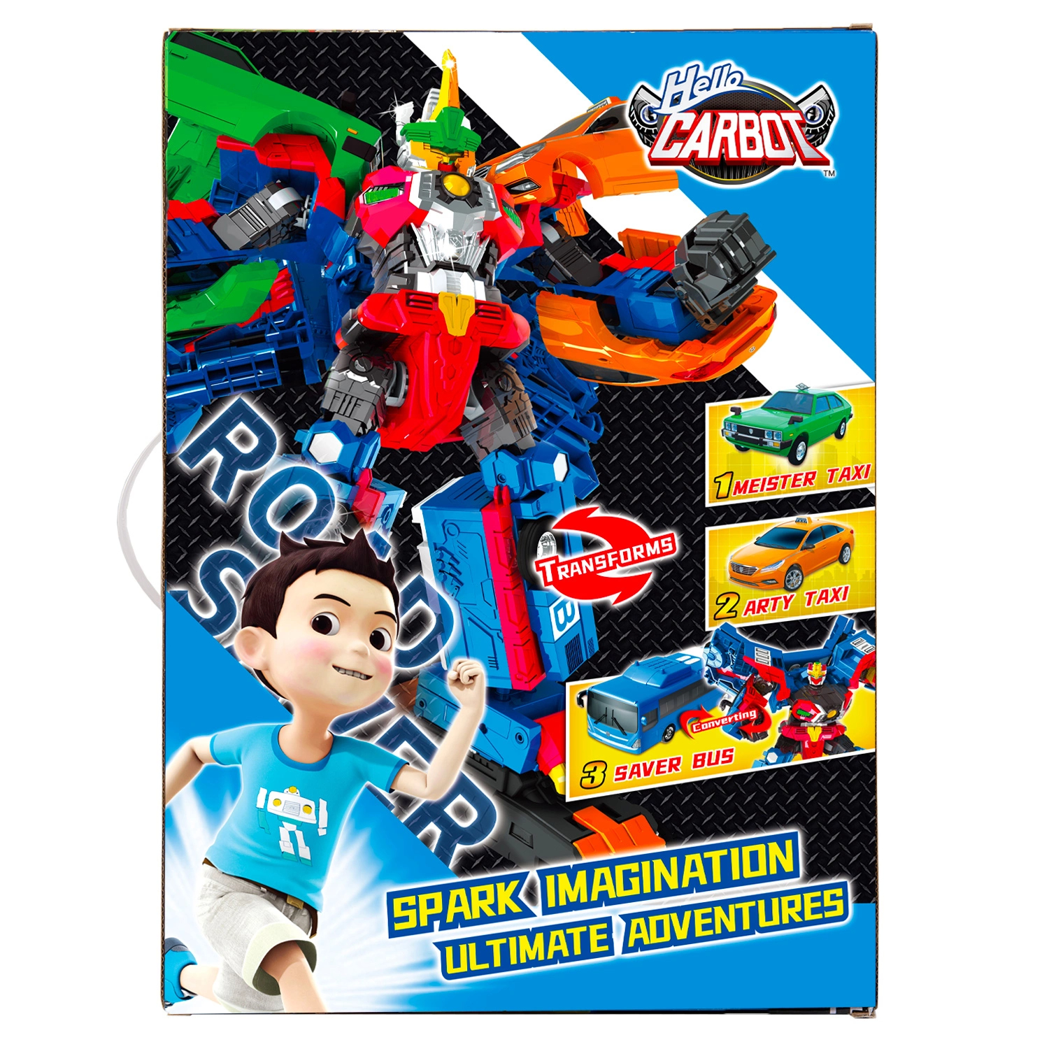 Hello Carbot Road Saver трансформер 28 см, S2 Hello Carbot