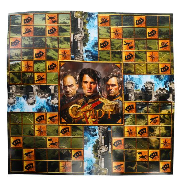 НИ ходилка Умные игры Стратеги квадрат 40 карточек 250х250х55 мм