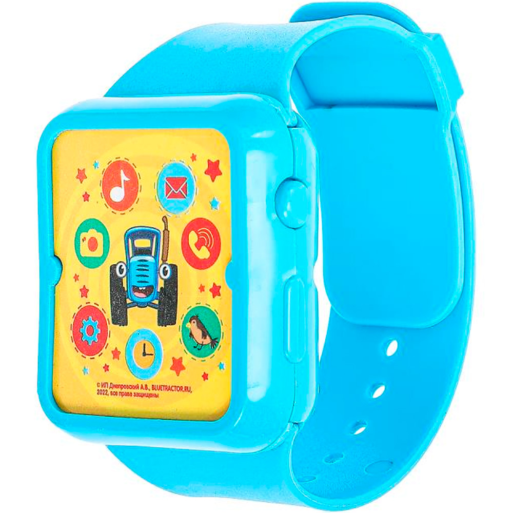 Музыкальные часы 15+ песен и звуков Синий трактор Умка 384661
