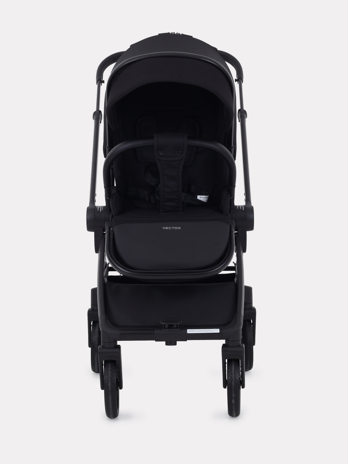 Коляска детская Rant Vector (2в1) Black