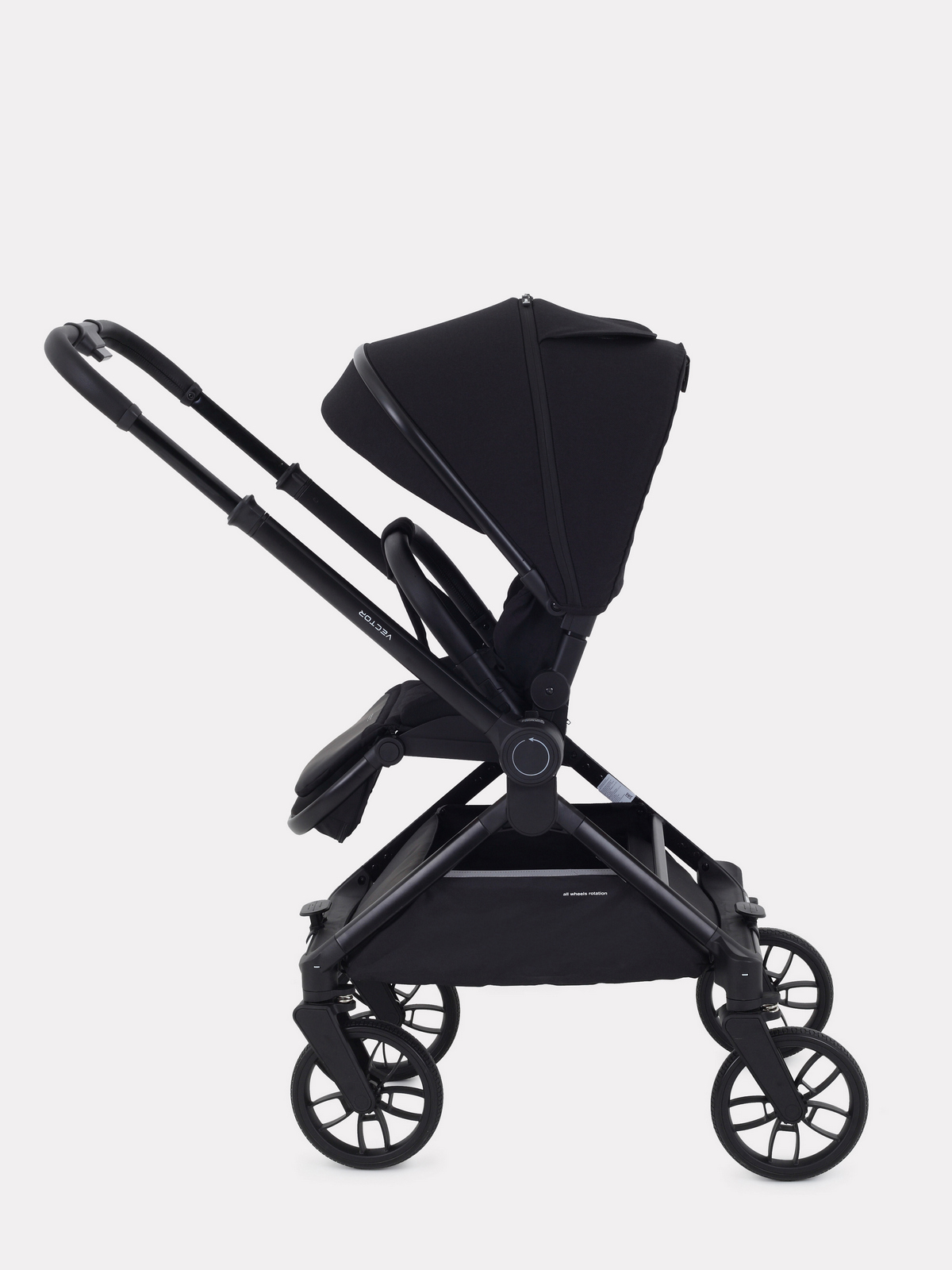 Коляска детская Rant Vector (2в1) Black