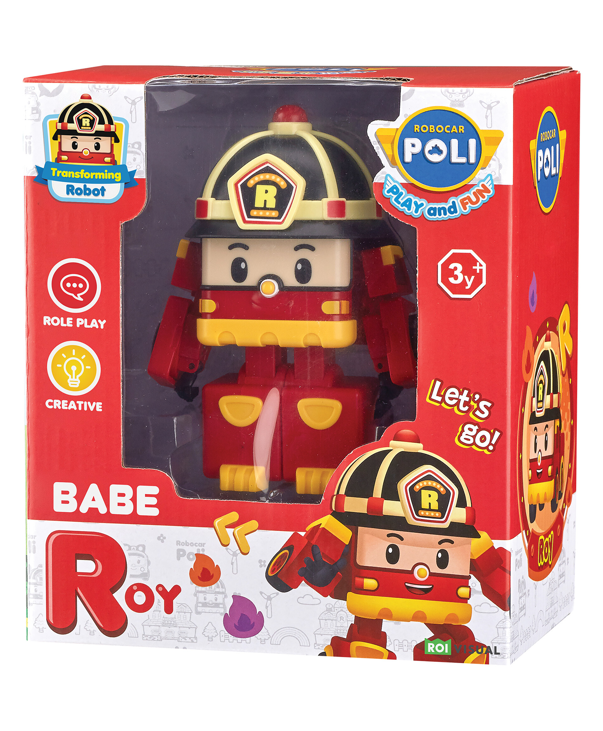 Трансформер Robocar Poli мини малыш Рой