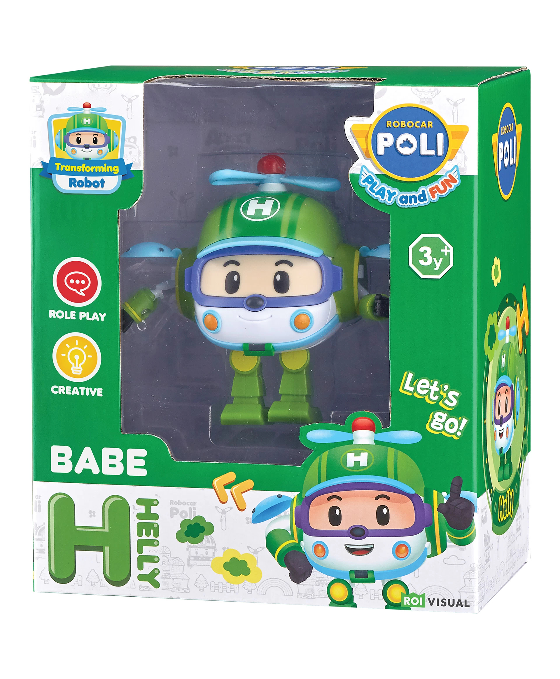 Трансформер Robocar Poli мини малышка Хэли