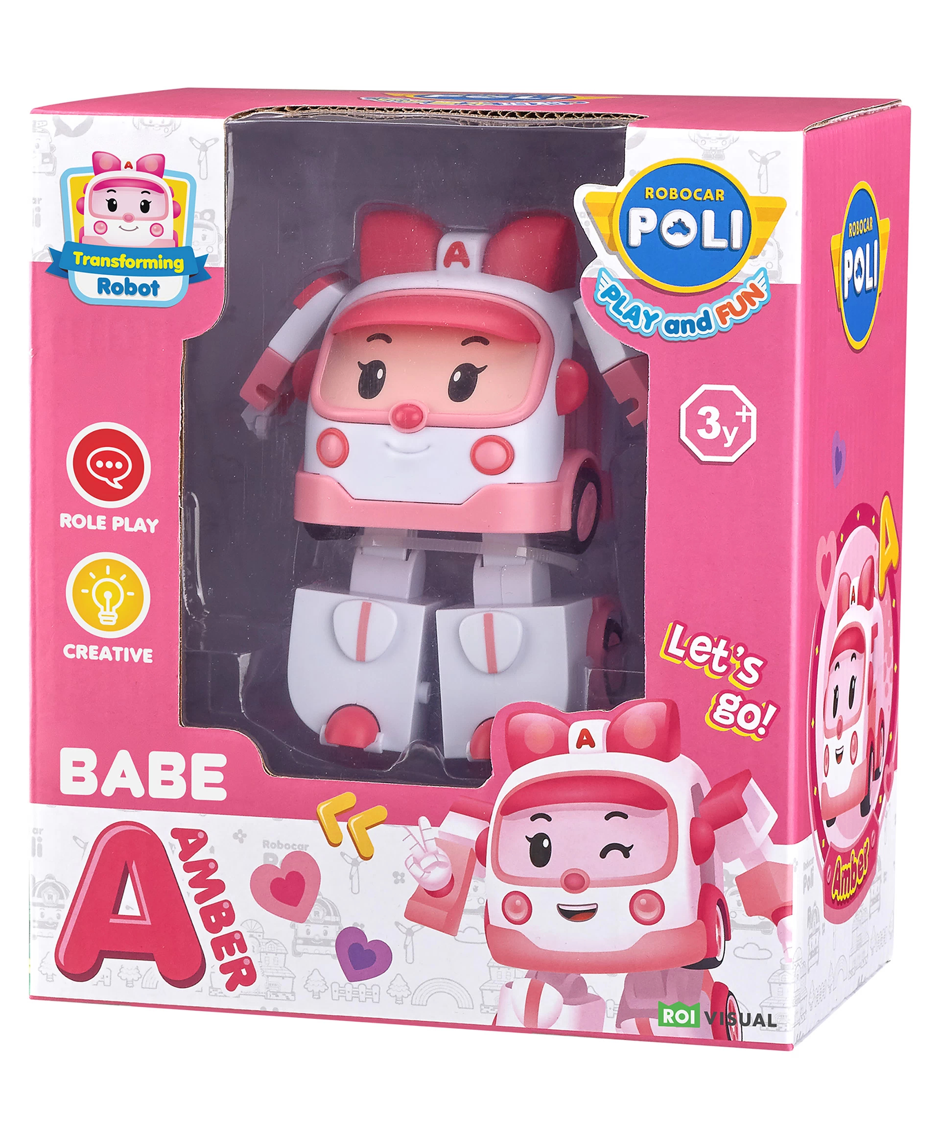 Трансформер Robocar Poli мини малышка Эмбер