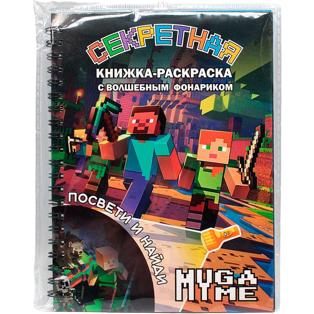 Книжка с фонариком My game