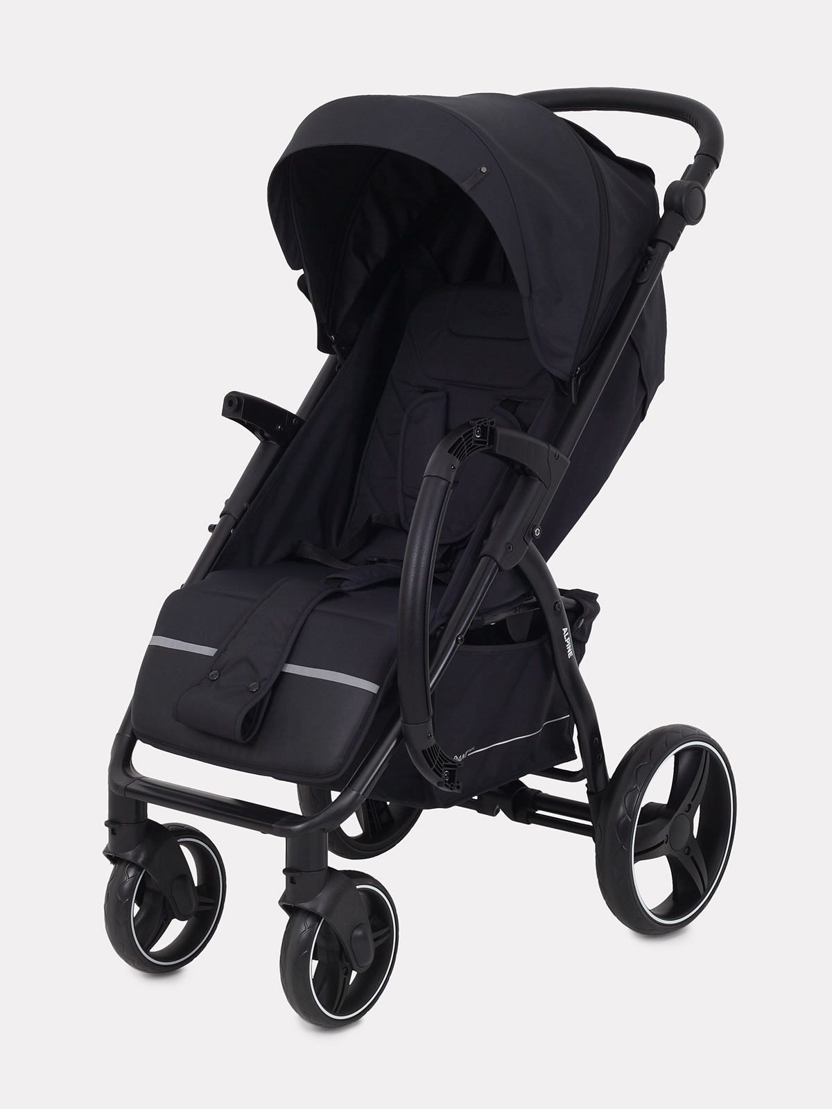 Коляска детская RANT basic ALPINE Black 2025