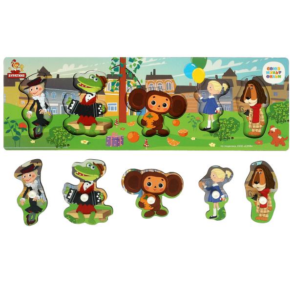 Деревянная игрушка Союзмультфильм в пленке Буратино 376525