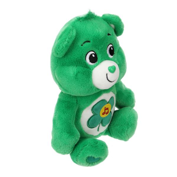 Мишка зеленый 20см, озвуч Добрые игрушки 393574