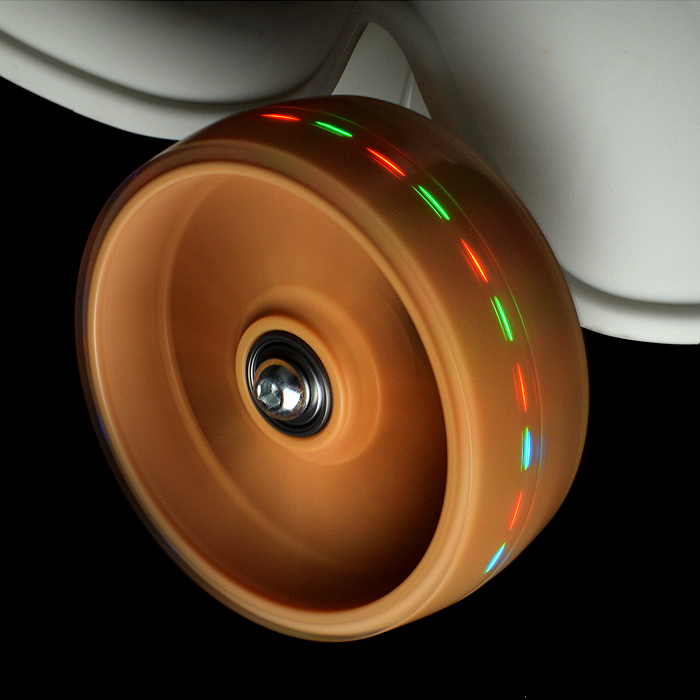 Самокат 3-х кол. Rocket белый