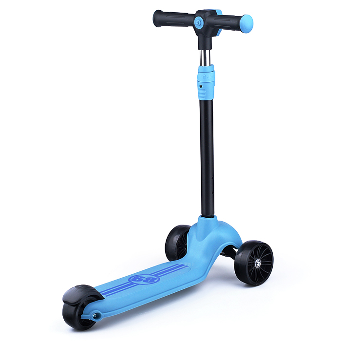 Самокат 3-х кол. Rocket синий