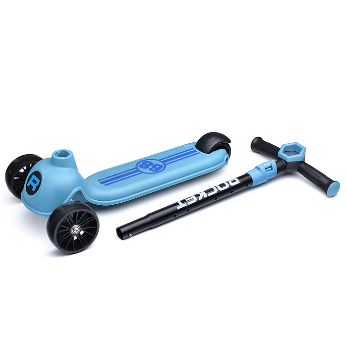 Самокат 3-х кол. Rocket синий