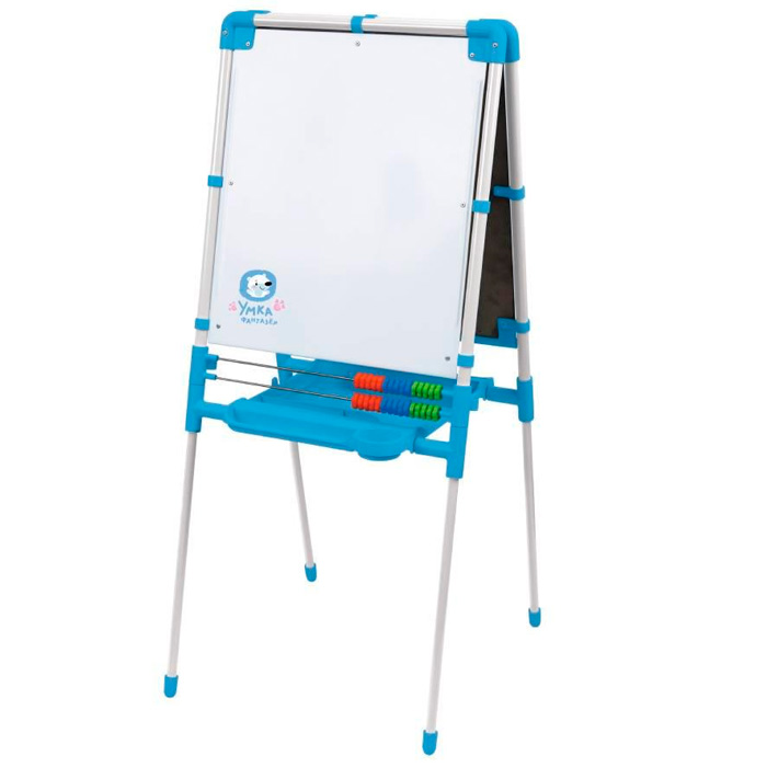 Доска знаний мольберт 1 голубой