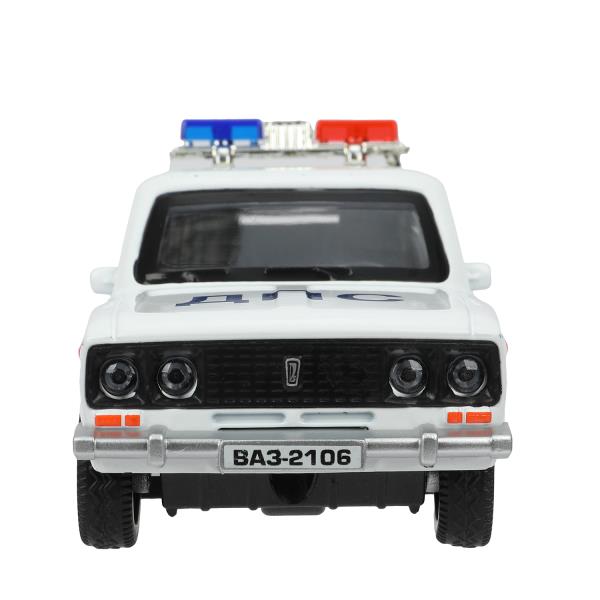 Гараж Технопарк 20,5 см Полиция ваз 2106 синий 390955