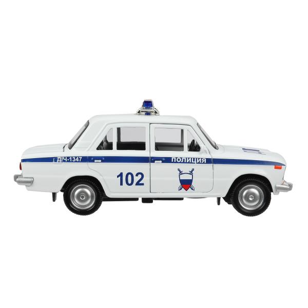 Гараж Технопарк 20,5 см Полиция ваз 2106 синий 390955