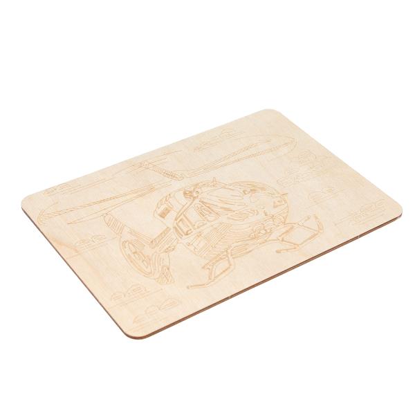 Доска для выжигания вертoлет MultiArt 397934