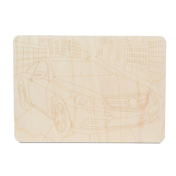 Доска для выжигания мерседес MultiArt 397925