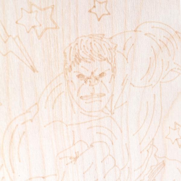 Доска для выжигания халк MultiArt 397936