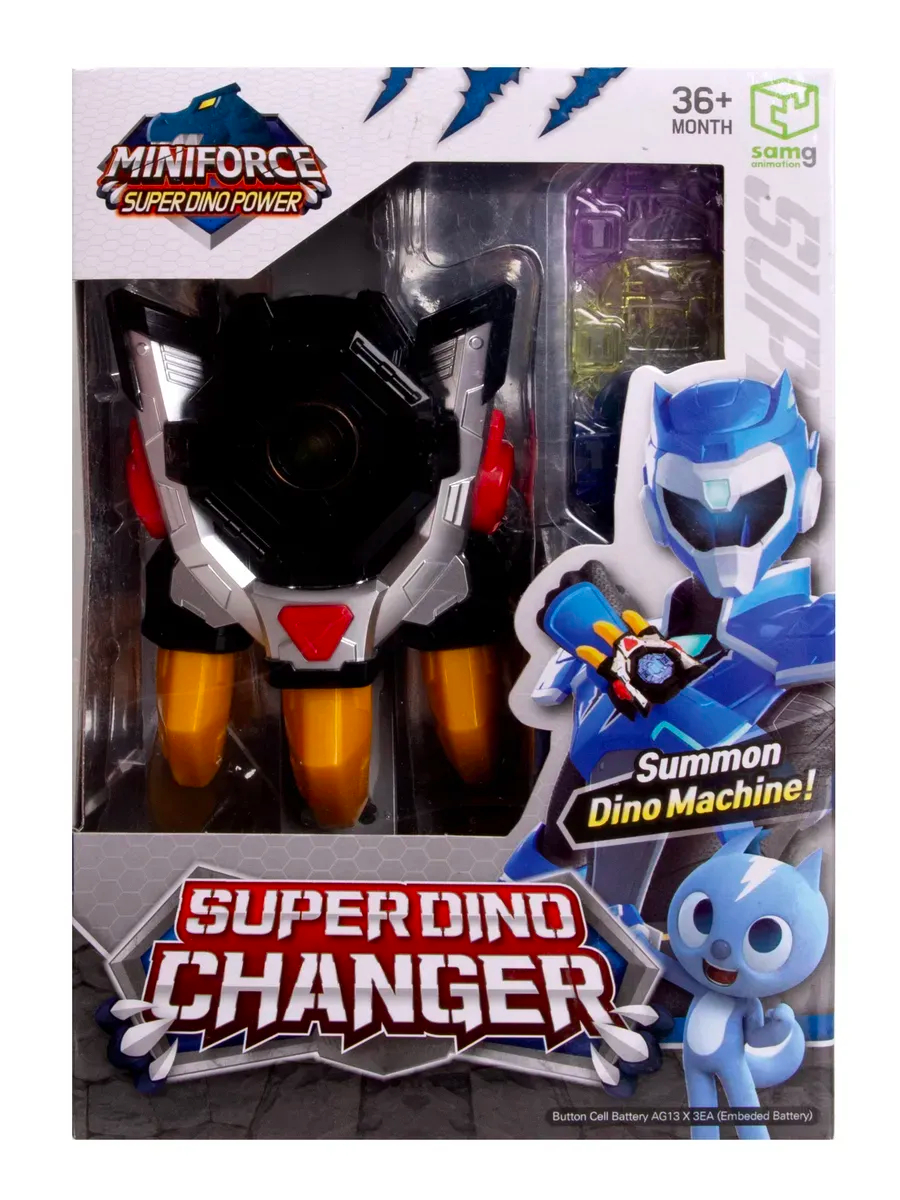 Супер Дино Морфер с дисками в наборе свет звук