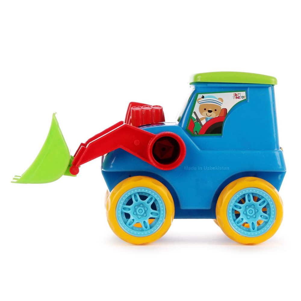 Трактор с болтами 17x9x11см