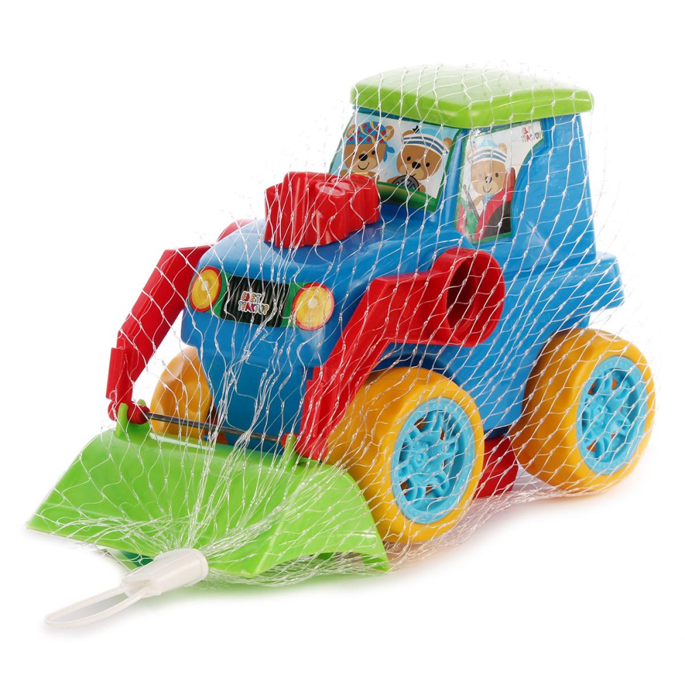 Трактор с болтами 17x9x11см