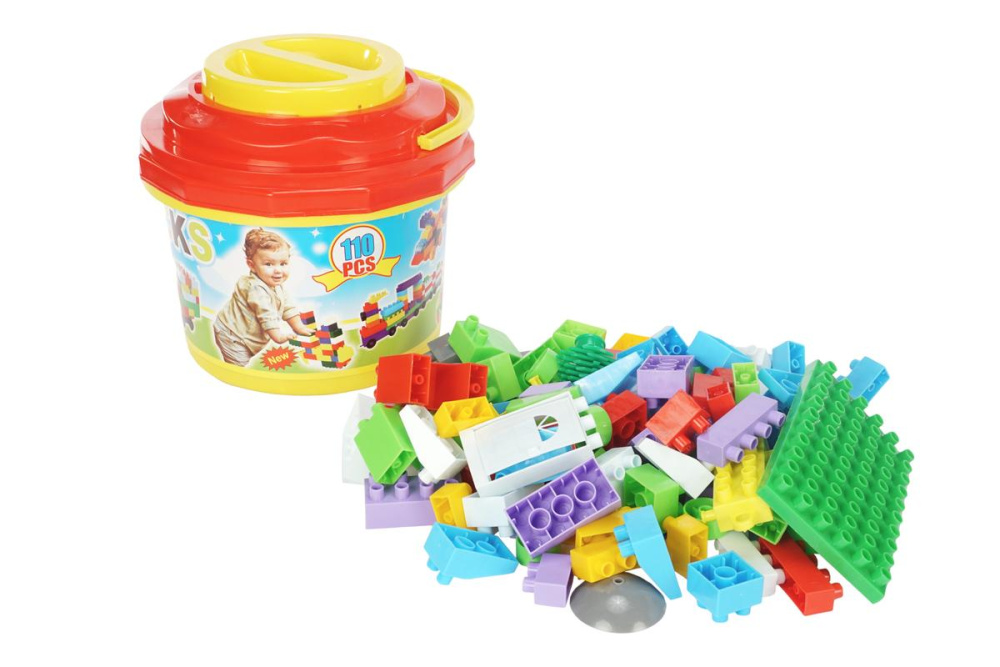 Конструктор в ведре Blocks 110 деталей
