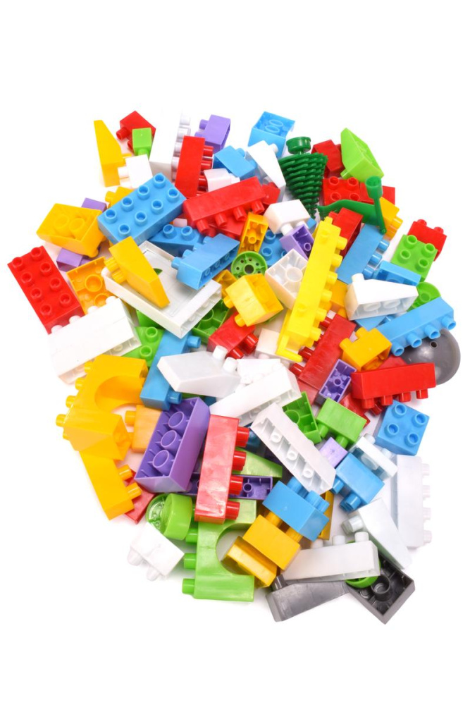 Конструктор в ведре Blocks 110 деталей