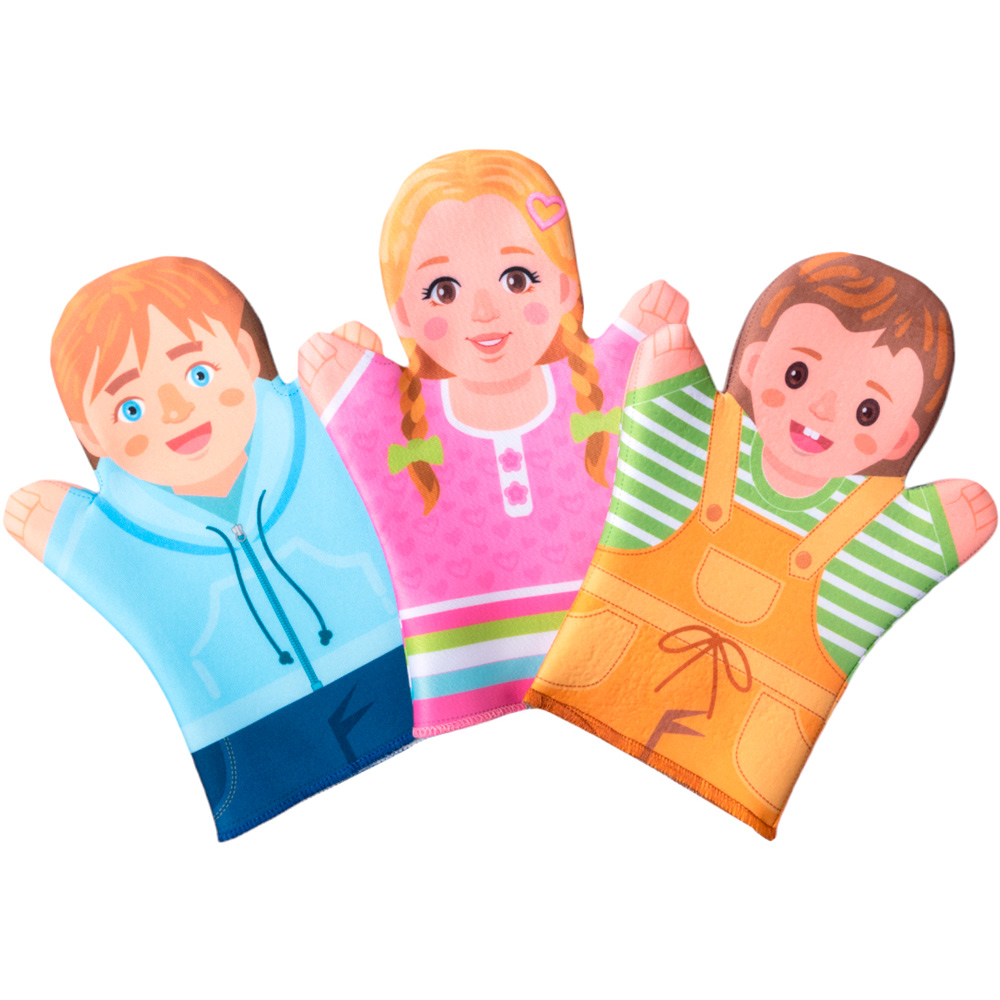 Домашний кукольный театр Семья (7 кукол-перчаток)