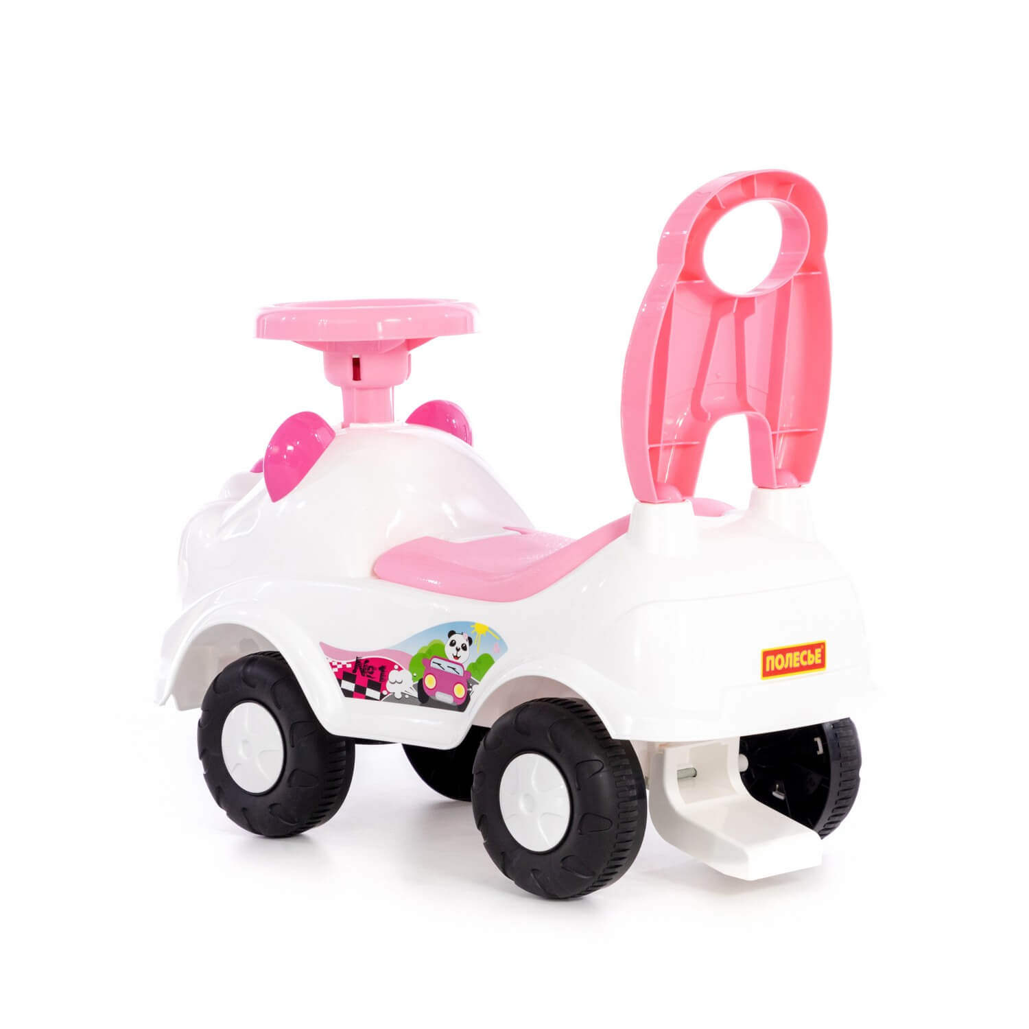 Каталка Белый мишка №3