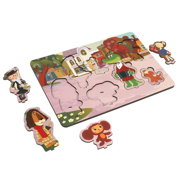 Деревянная игрушка Союзмультфильм в пленке Буратино 376526