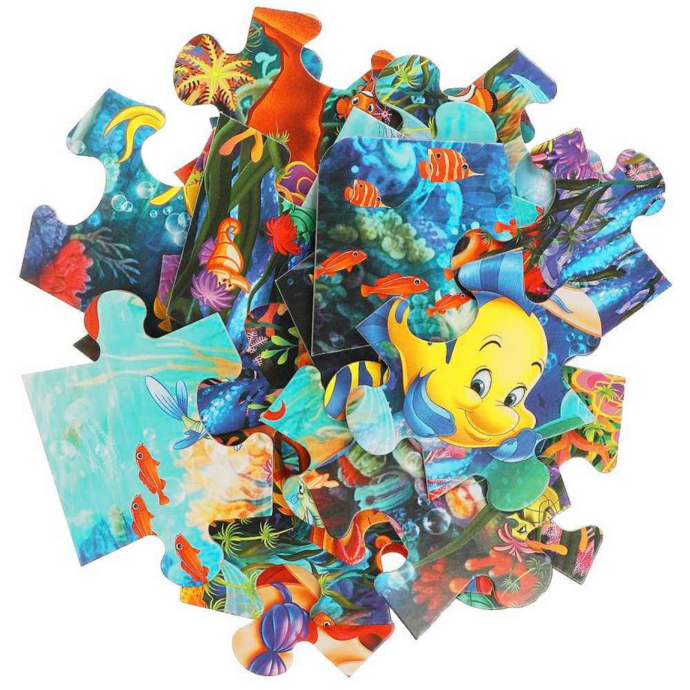 Макси-пазлы Умные игры 24 дет. Морская принцесса 355х240х35 мм 361364