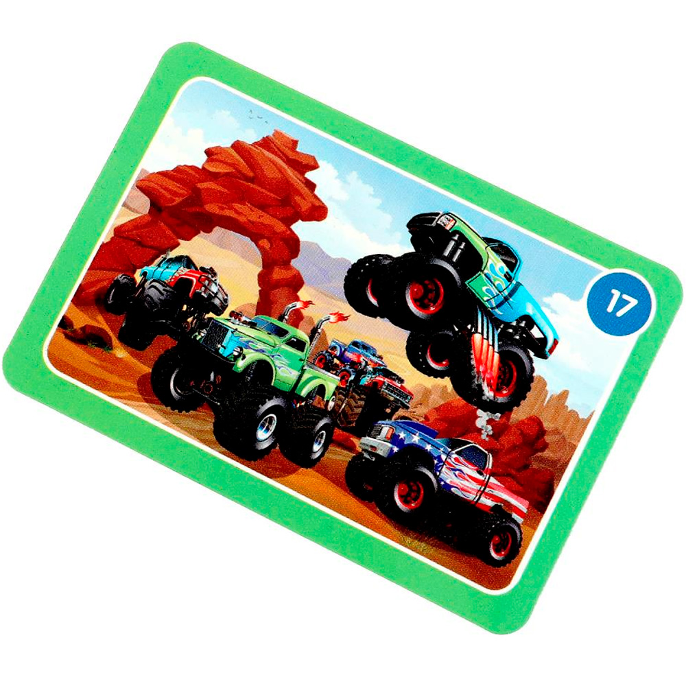 Мемо Карточная игра Умные игры Монстр-траки 170х125х40 мм 343982