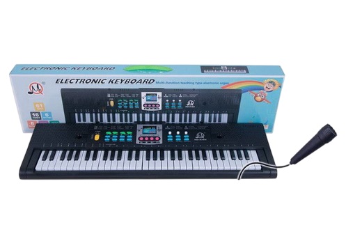 Пианино на бат. с микрофоном 61 клавиша