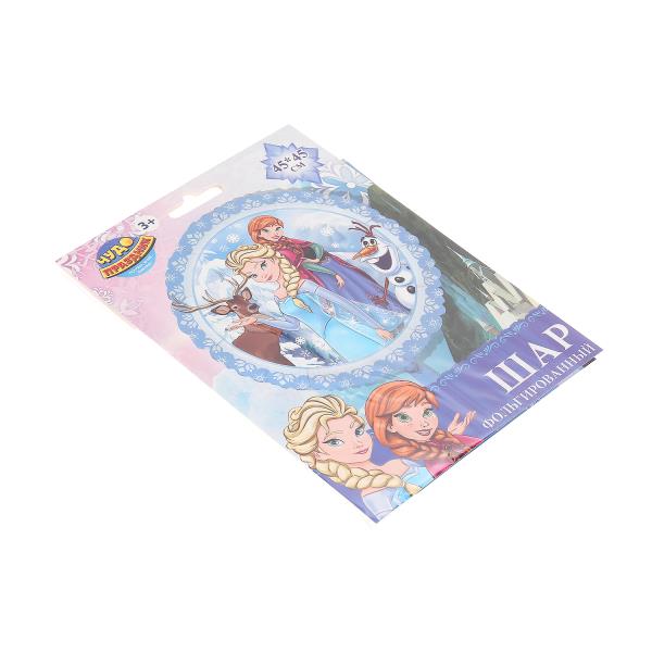 Шар фольгированный шар-круг холодное сердце Чудо праздник 381806