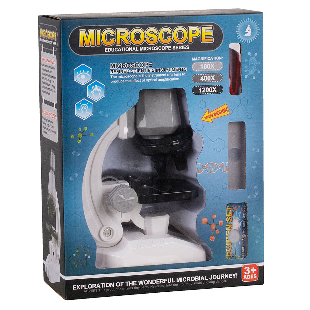 Микроскоп 23см с аксес. в коробке 10310032