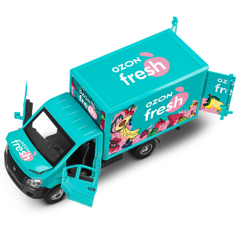 ミニカー Quartzo 4065 TYRRELL004 72 ,4067 003 71 Машина метал. Автопанорама ГАЗель Next Ozon fresh зеленый откр