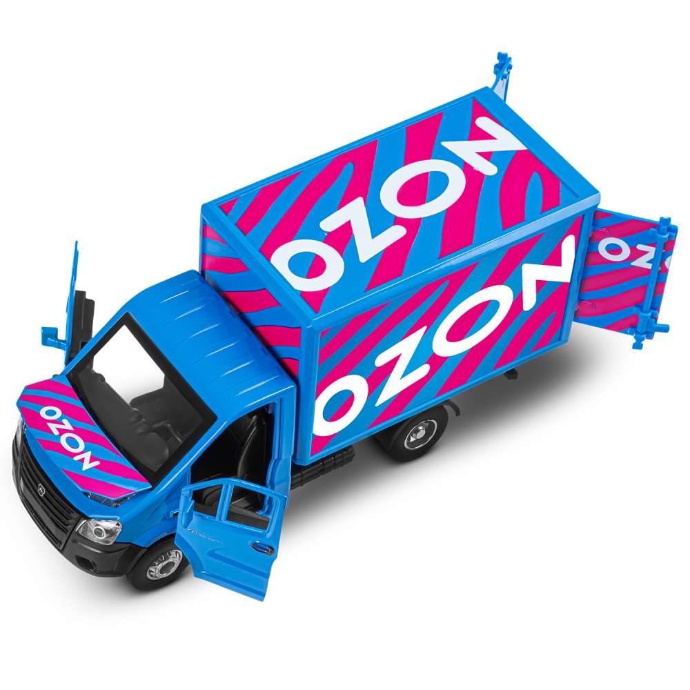 ミニカー Quartzo 4065 TYRRELL004 72 ,4067 003 71 Машина метал. Автопанорама ГАЗель Next Ozon синий откр. двери свет