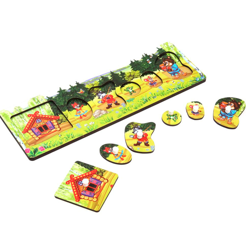 Игрушка деревянная Буратино вкладыши 391348