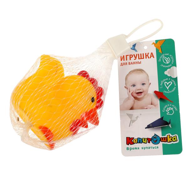 Игрушка для купания Капитошка петушок сетка, хенгтег 343040