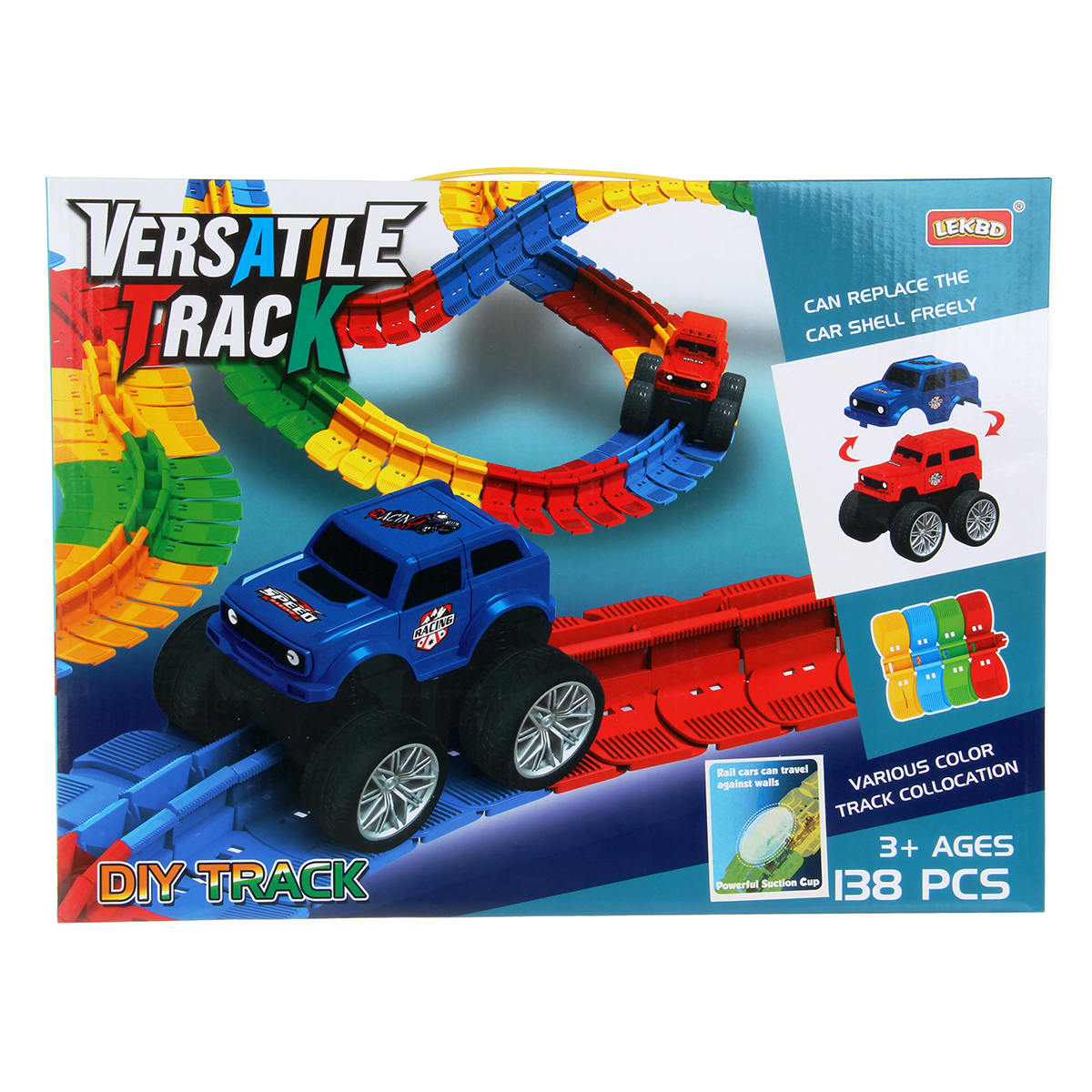 Автотрек 138 деталей