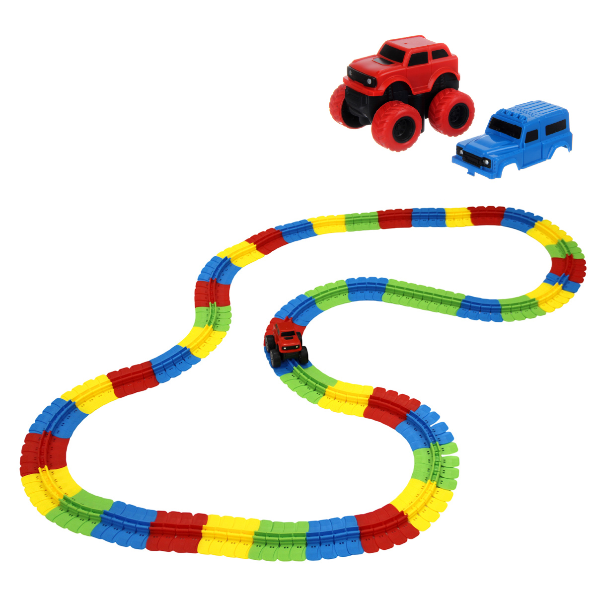 Автотрек 184 деталей