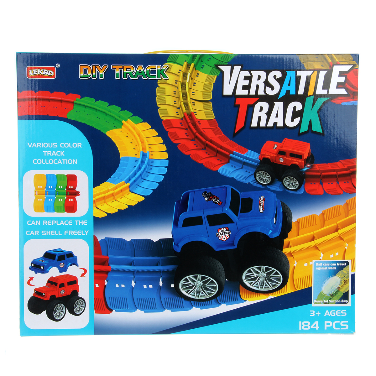 Автотрек 184 деталей