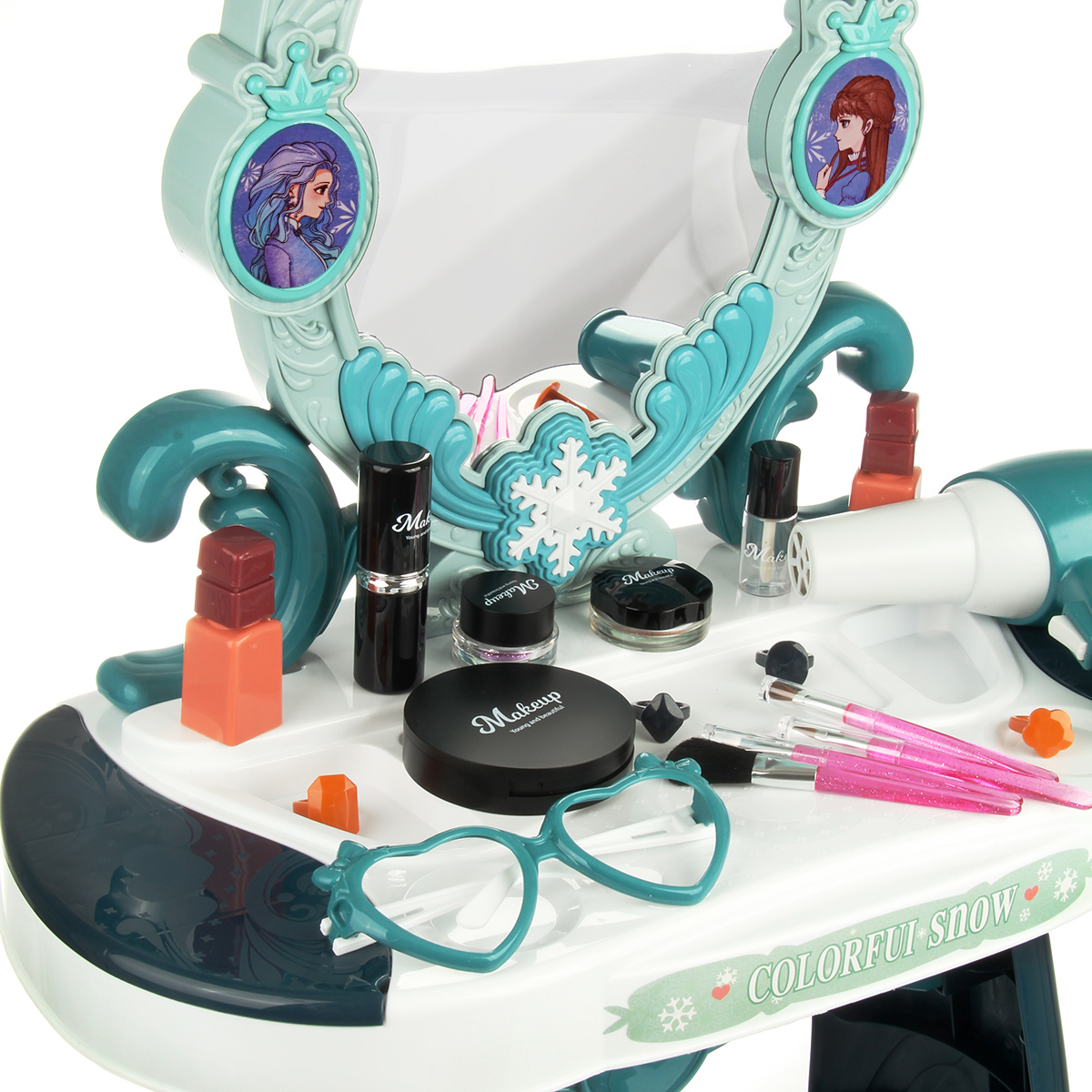 Туалетный столик свет звук 19 дет. 45х11х47 см