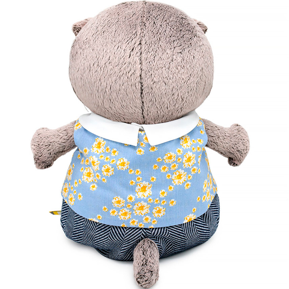 Басик Baby в жилете в цветочек и брючках