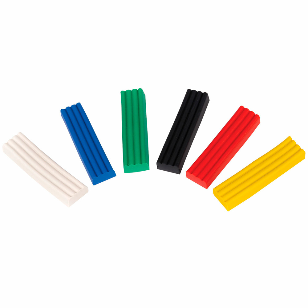 Пластилин 6цв Академия хит 120гр. со стеком Brauberg