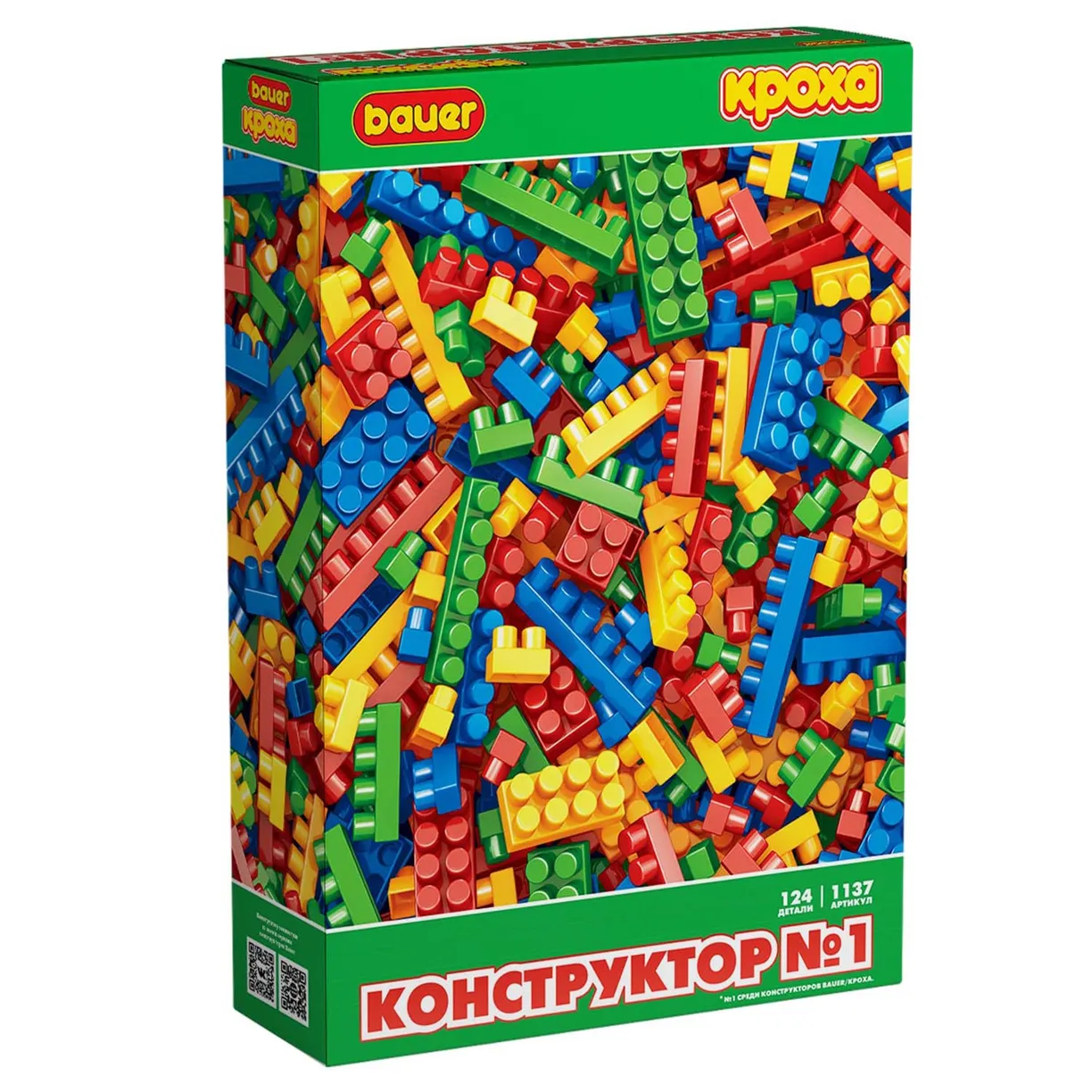 Конструктор Bauer №1 124 детали