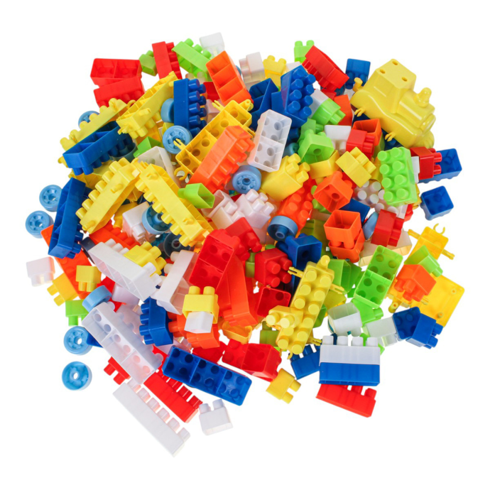 Конструктор блочный 250 элементов, пакет 6678-8A