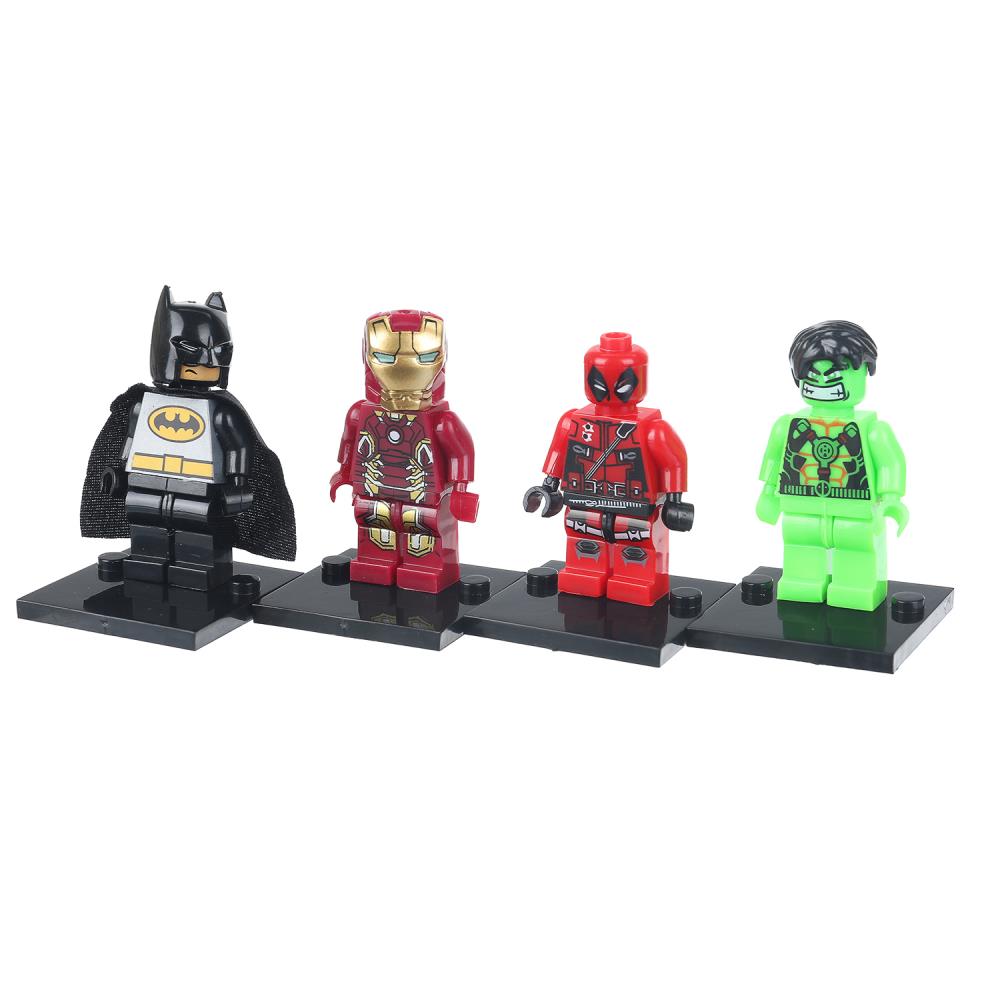 Конструктор Город мастеров Фигурки супер герои-12 шт 400095