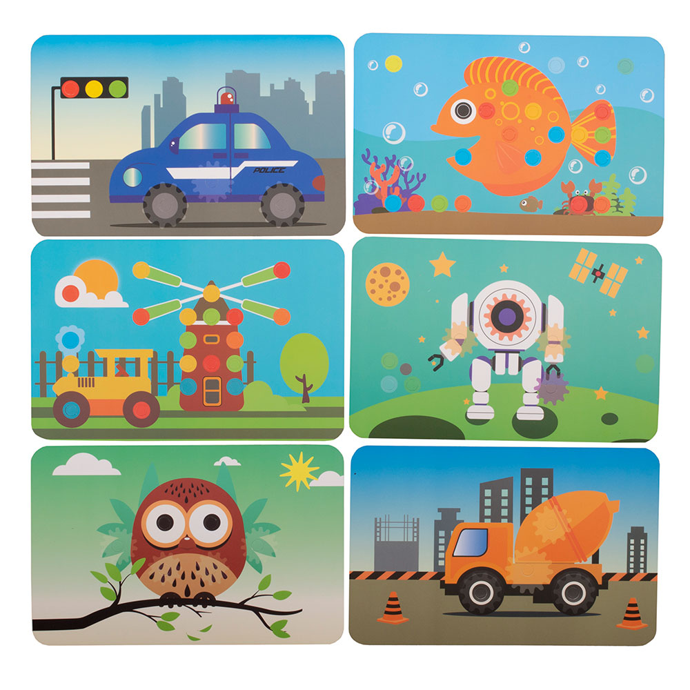 Конструктор с шуруповертом 222 детали CXL200-65C в коробке